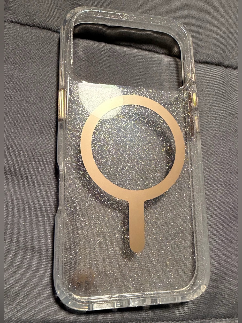 Speck Clear Gold Glitter Case - iPhone 17 Pro